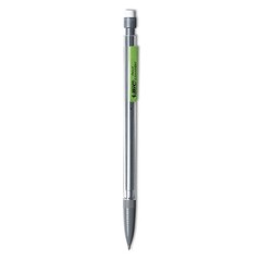 BIC(R) Mechanical Pencils, 0.5 mm, Pack Of 12 Count (Pack of 1), Black, Clear