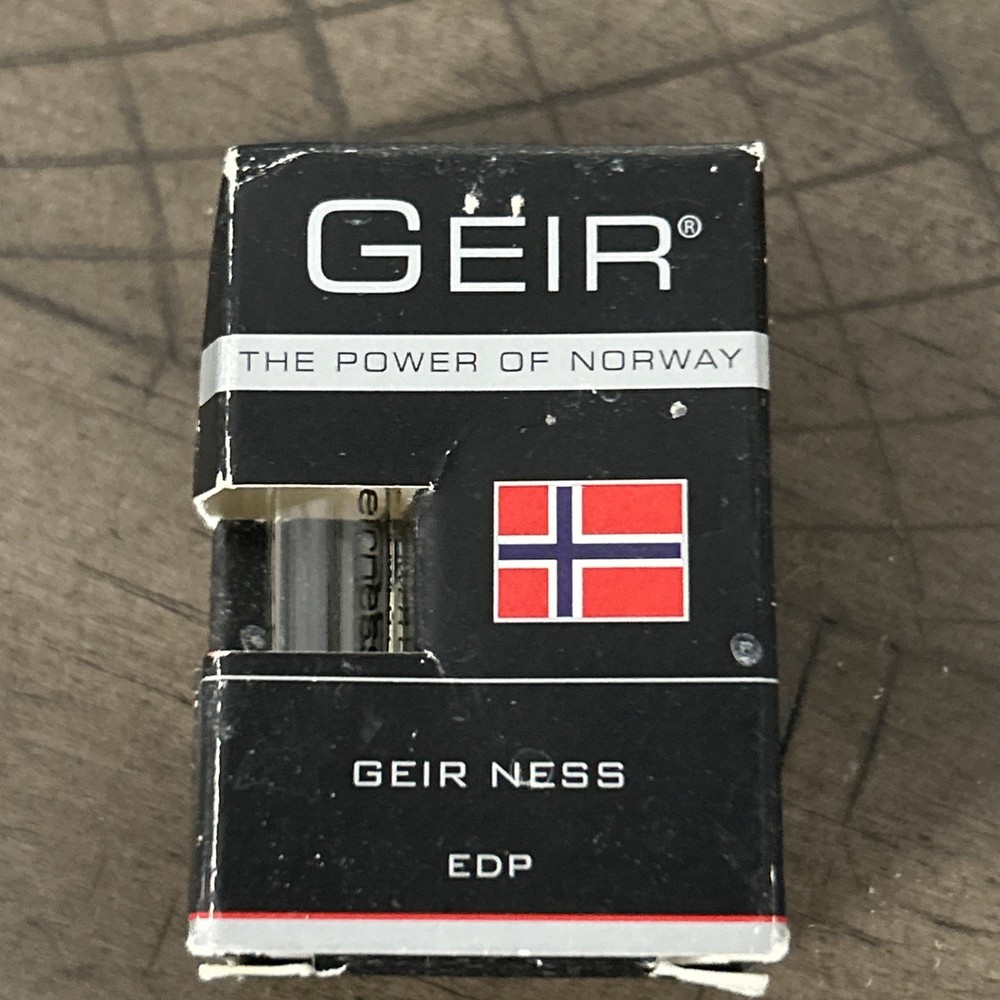 New Geir Ness – Geir The Power Of Norway For Men EDP Sample Box Vial 0.03oz/1ml