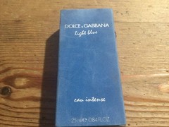 NEW – Dolce & Gabbana Light Blue Eau Intense .84 fl oz / 25 ml-