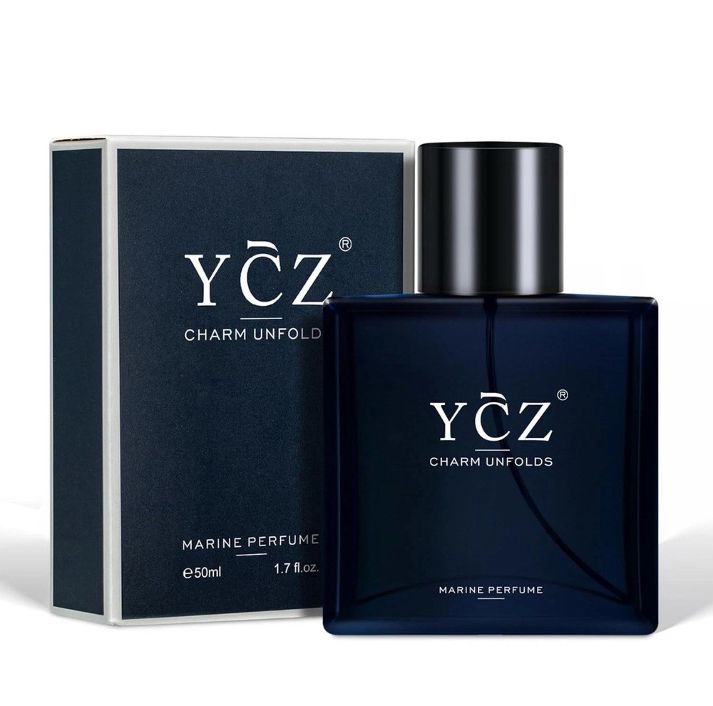 YCZ Charm Unfolds Marine Perfume 1.7oz New & Sealed Exp: 2030