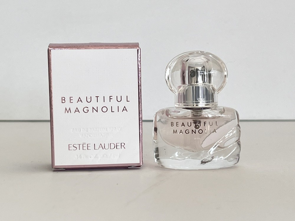 Estee Lauder BEAUTIFUL Magnolia EDP Mini Spray Bottle 4ml .14 Fl oz New