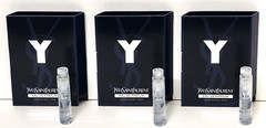 Y EAU DE PARFUM 0.04 fl oz by YSL YVES SAINT LAURENT (3 Carded Spray Vials MEN)