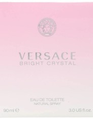BRIGHT CRYSTAL BY VERSACE Eau de Toilette Spray, 3.0 oz/90ml Brand new in box