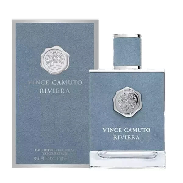 2023-RIVIERA-VINCE CAMUTO FOR MEN-EDT-SPRAY-3.4 OZ-100 ML-AUTHENTIC-MADE IN USA