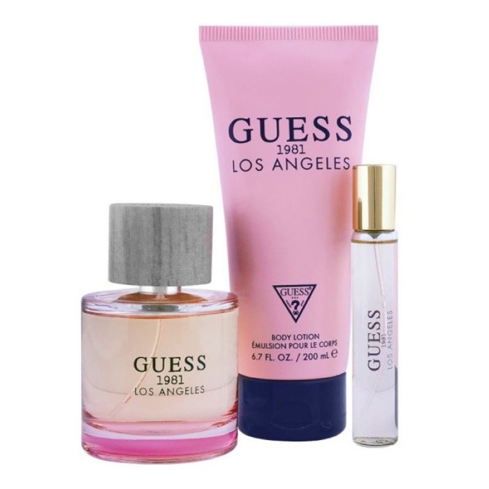 Guess Ladies 1981 Los Angeles 3pcs EDT Gift Set Fragrances 085715330024