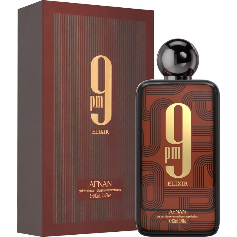 Afnan 9PM Elixir Unisex Extrait de Parfum 3.4 fl oz 100ml