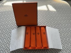 Hermès Travel Spray Discovery Set 4 x 15 mL New Complete with Box/Orange Sleeves