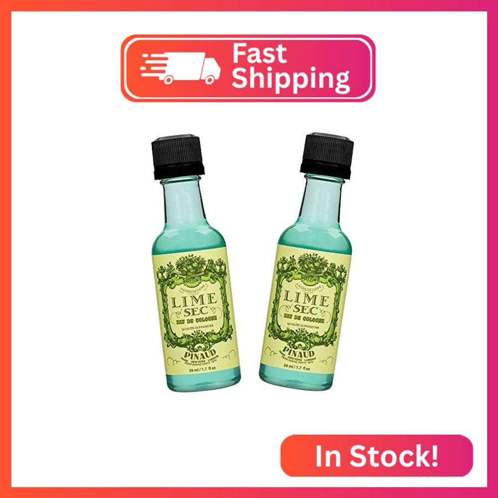 Clubman Pinaud Lime Sec Eau De Cologne – Fresh Citrus Scent, Invigorating After