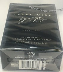Territoire Wild by Yzy Perfume Eau De Parfum Spray 3.4 Oz for Mens New In Box