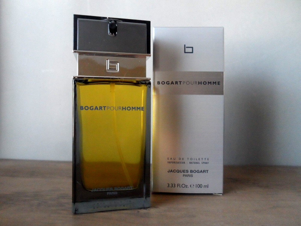 Bogart Pour Homme Edt Spray 3.3 oz / 100 ml Brand New In Silver Box