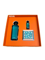 Hermes Eau d’Orange Verte 3 pc Gift Set Eau de Cologne 3.3 oz, 0.25 oz & Soap