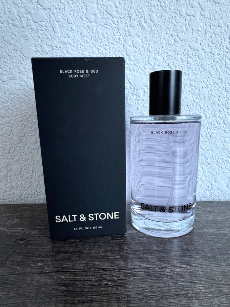 Salt & Stone Black Rose & Oud Body Mist – 3.4 FL OZ / 100 ML (NIB)