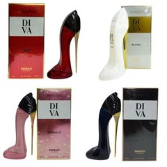 Set of 4 Eau de Parfum Sprays (Diva, Diva Red, Sparkle & Blanc)