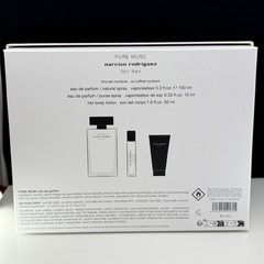 Pure Musc Naarciso Rodriguez For Her Eau De Parfum & Body Lotion Set NIB