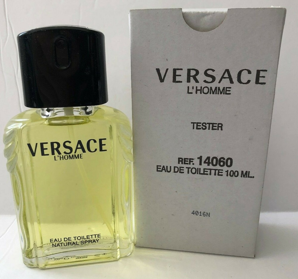 Versace L’Homme 3.4oz Men’s Eau de Toilette Spray Read Listing New In White Box