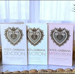 3x Dolce&Gabbana My Devotion, Devotion EDP & Devotion EDPI 1.5ml perfume sprays