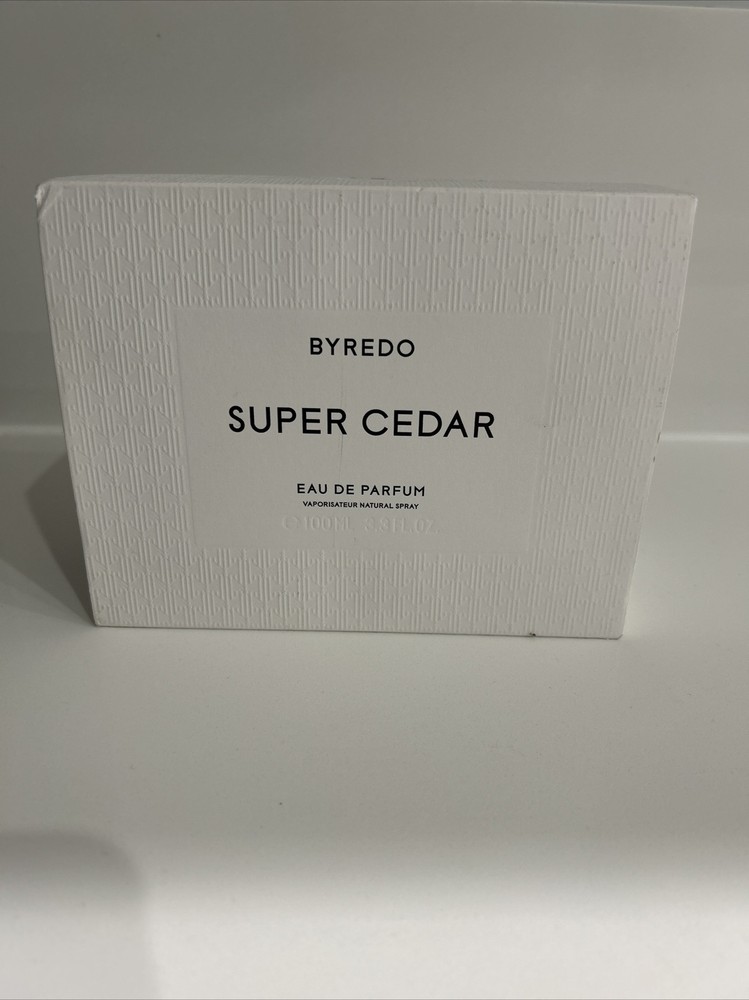 Byredo Super Cedar by Byredo Eau De Parfum Spray 3.4 oz NIB UNSEALED