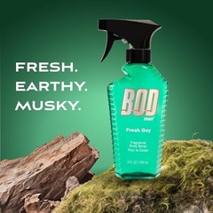 3 PK BOD man Fresh Guy For Men Fragrance Body Spray, 8 oz