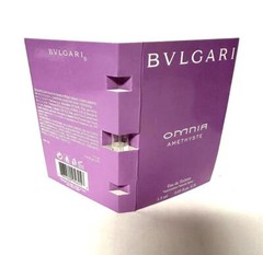 3 BVLGARI Buglari EDT OMNIA AMETHYSTE.05oz/1.5ml High End Luxury Samples