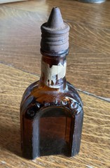 VINTAGE STETSON COLOGNE AMERICANA DECANTER 5oz BOTTLE HORSESHOE – FREE SHIPPING