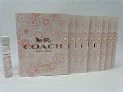 Coach New York Floral women EDP Spray Vails .06oz 10 Pack w cards