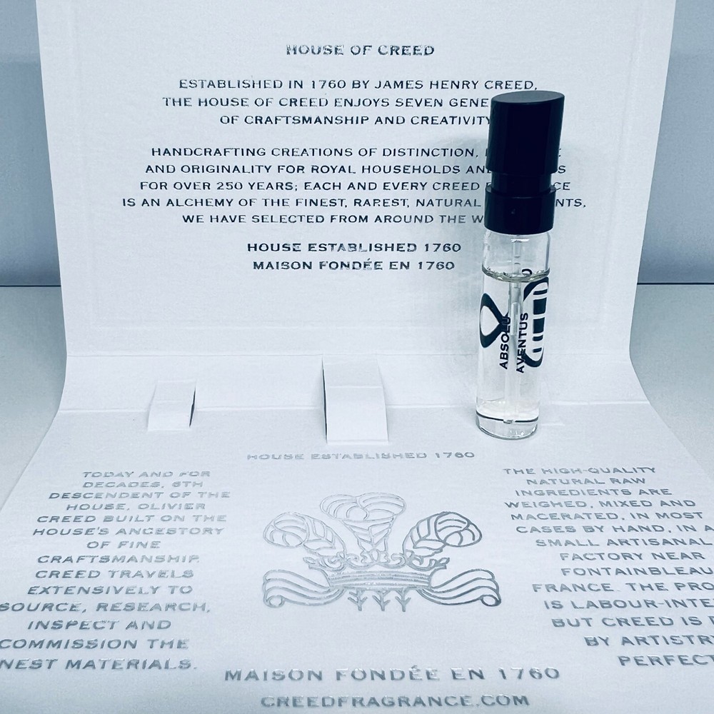 Creed Absolu Aventus LIMITED Edition Eau De Parfum Sample 2ml New Release 2023