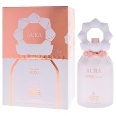Risala Elite Aura Musk EDP Unisex, Oriental Floral Musk Fragrance 3.4 oz Spray