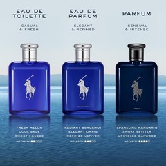 Aquatic Polo Blue Eau de Toilette for Men – Citrus & Sage Fragrance 4.2 Fl Oz