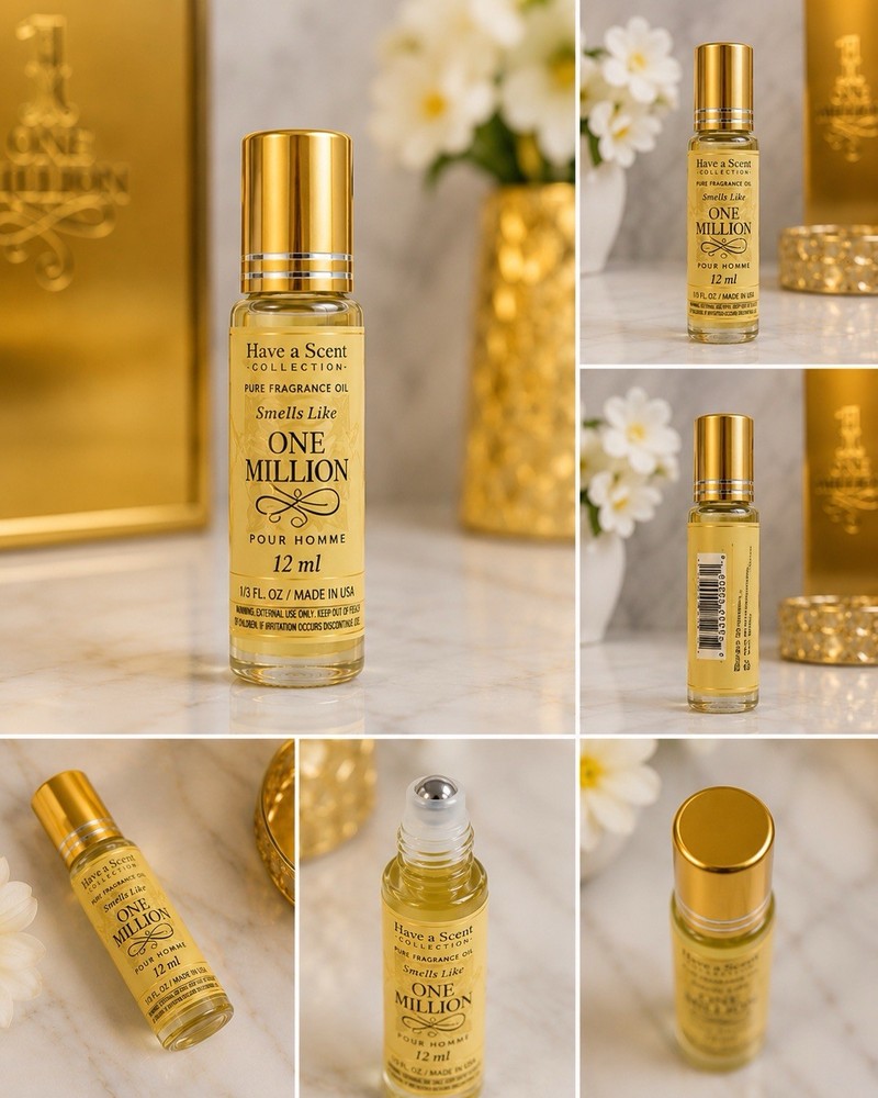 Have A Scent Collection One Million Perfume Oil Roll-On 12ml Long Lasting