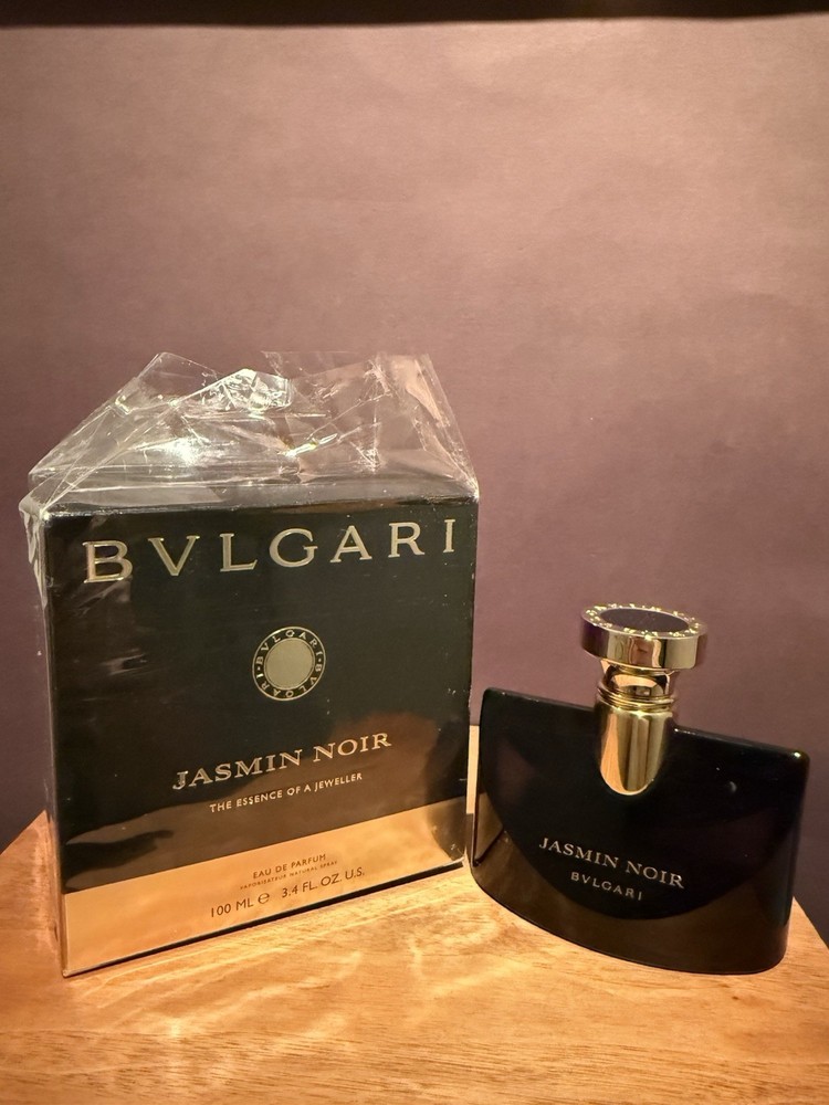 BVLGARI JASMIN NOIR ESSENCE OF A JEWELER 3.4 FL. OZ / 100 ml EDP Spray NIB RARE