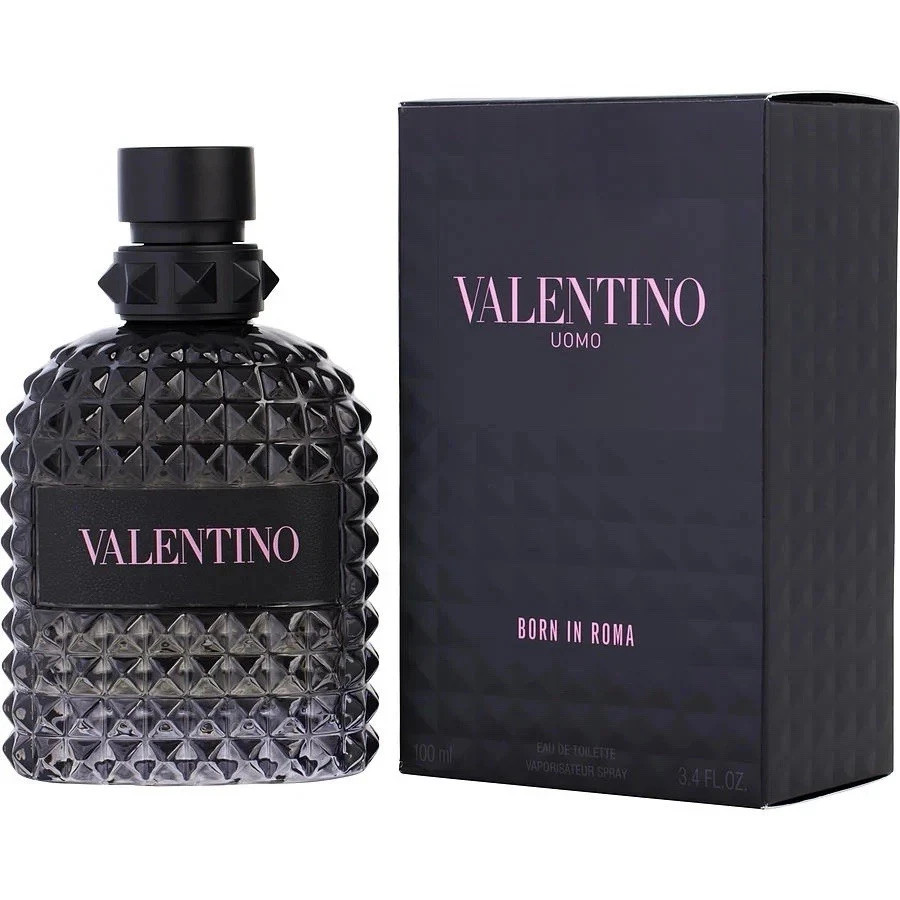 Valentino Uomo Born In Roma 3.4 oz. Eau de Toilette Spray for Men New in Box