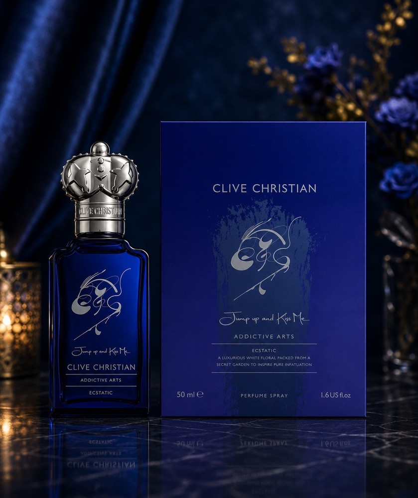 RARE Clive Christian Jump Up And Kiss Me Addictive Arts Hedonistic Perfume 1.6Oz