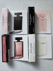 Narciso Rodriguez Perfume Sample Sprays PURE MUSC BLANC, FOR HER EDT & EDP, +