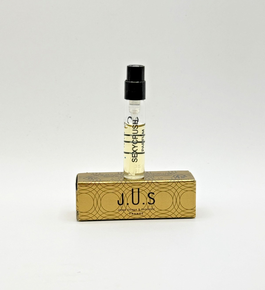 Joyau Unique & Sensoriel SEXYCRUSH Parfum 2ml Sample Unisex Spray BNIB