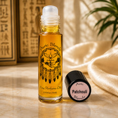 Auric Blends Patchouli Fine Perfume Oil Roll-On 0.33 fl oz (10 ml)