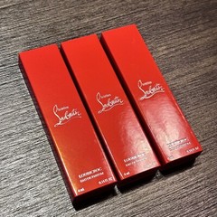 3 x Christian Louboutin Loubicroc EDP Sample Splash 4ml / 0.14 Oz NIB