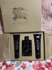 Burberry Brit Rhythm for Him Gift Set 90ml EDT Spray + 2 x 100ml Tubes