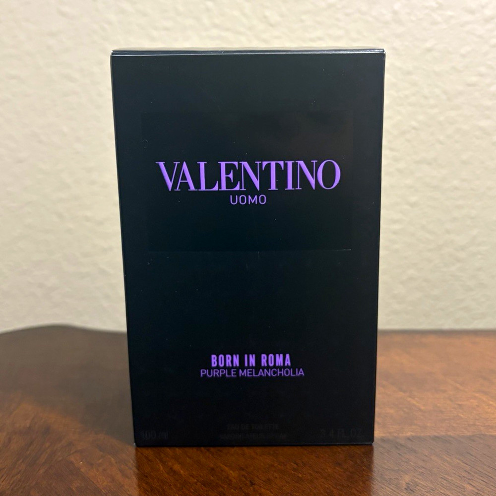 Valentino Uomo Born in Roma Purple Melancholia Spray 3.4 fl oz Regular Size