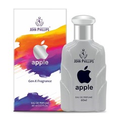 JOHN PHILLIPS Apple Eua De Long – Lasting Perfume for Men (60ml) Pack of 1