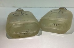 Ck One By Calvin Klein Eau De Toilette .5oz Splash VTG ASPICT, READ DE..LOT OF 2