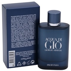 Acqua Di Gio Profondo by Giorgio Armani cologne for men EDP 4.2 oz New in Box