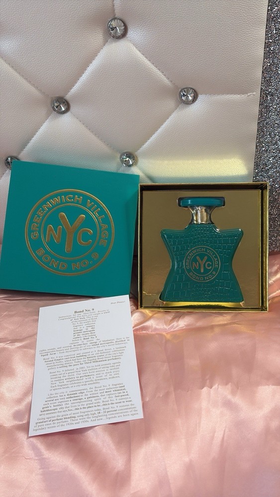 Bond No. 9 Greenwich Village Perfume Spray 3.3 fl oz Bottle with Box
