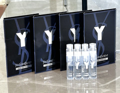 YSL Yves Saint Laurent Y Eau de Parfum Men’s Spray X 4Samples 0.04 fl oz / 1.2ml