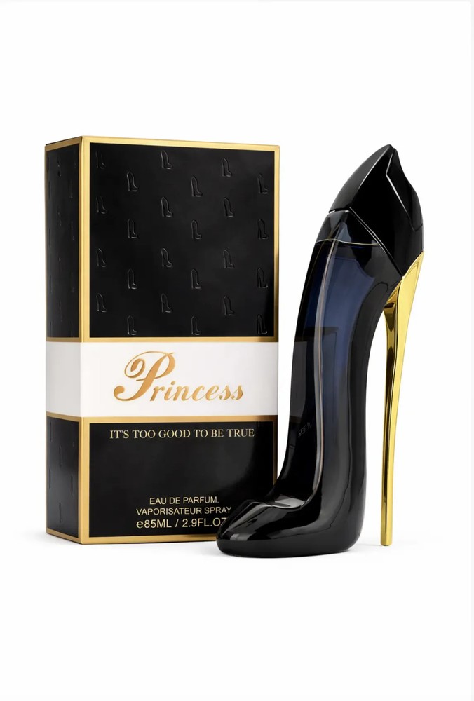 Princess High Heel Eau De Parfum Black 2.9oz Sealed Long Lasting Womens’ Perfume