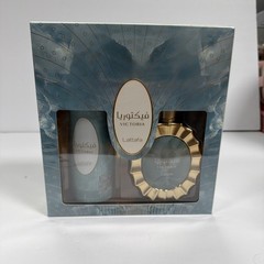 Victoria by Lattafa 2 pc gift set – 3.4 fl oz EDP & 6.7 fl oz Perfume BRAND NEW