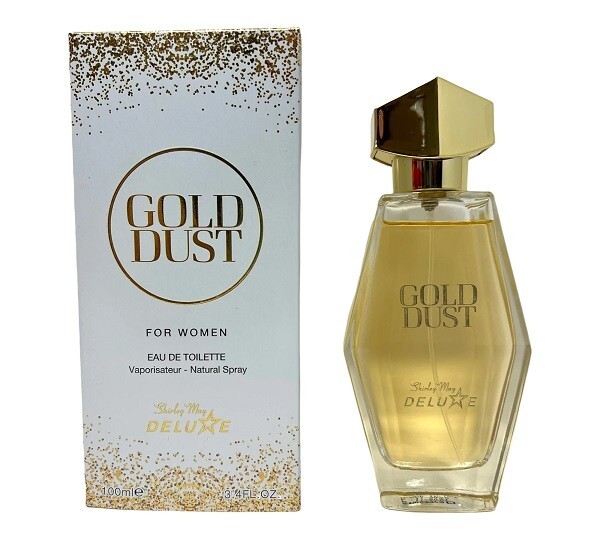 GOLD DUST women’s designer EDT perfume 3.4 oz by SHIRLEY MAY DELUXE