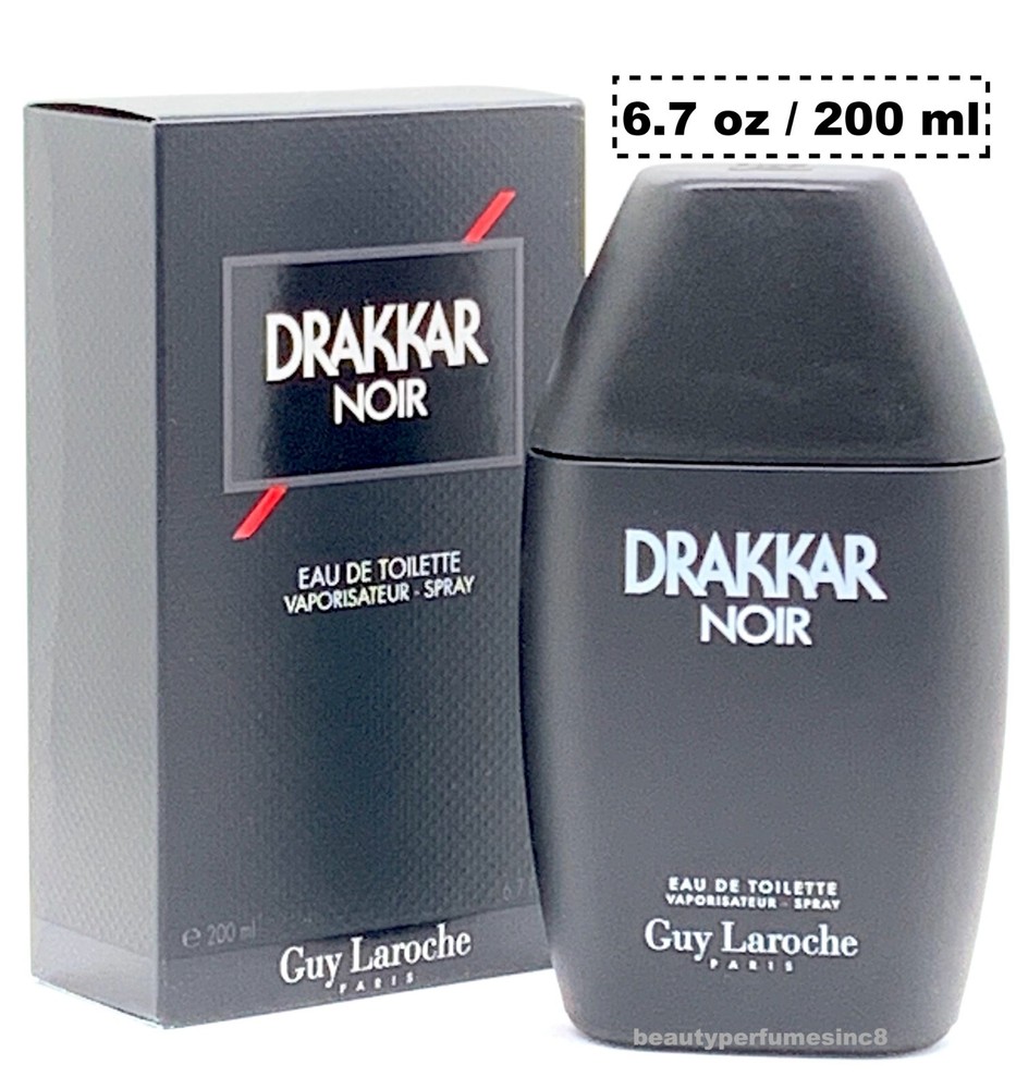 Drakkar Noir By Guy Laroche 6.7 / 6.8 oz EDT Spray New Sealed Cologne For Men