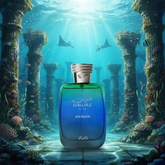 RASASI Hawas Atlantis Eau de Parfum for Men, 3.4 oz Fresh & Modern Scent Spray