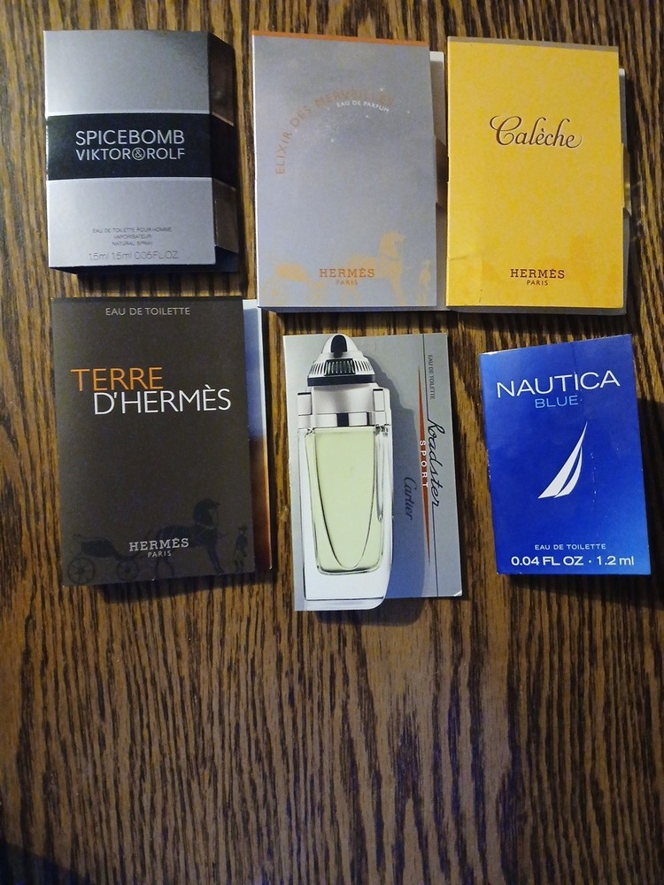 Men Cologne Samples Lot of 6
