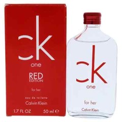 Ck One Red by Calvin Klein 1.7 oz EDT Perfume Spray For Women